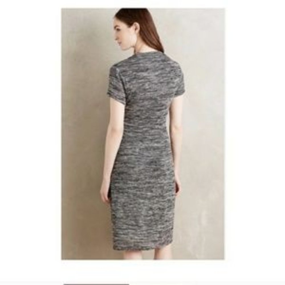 ANTHROPOLOGIE Maeve Cinched Surplice Knit Dress - Picture 8 of 8